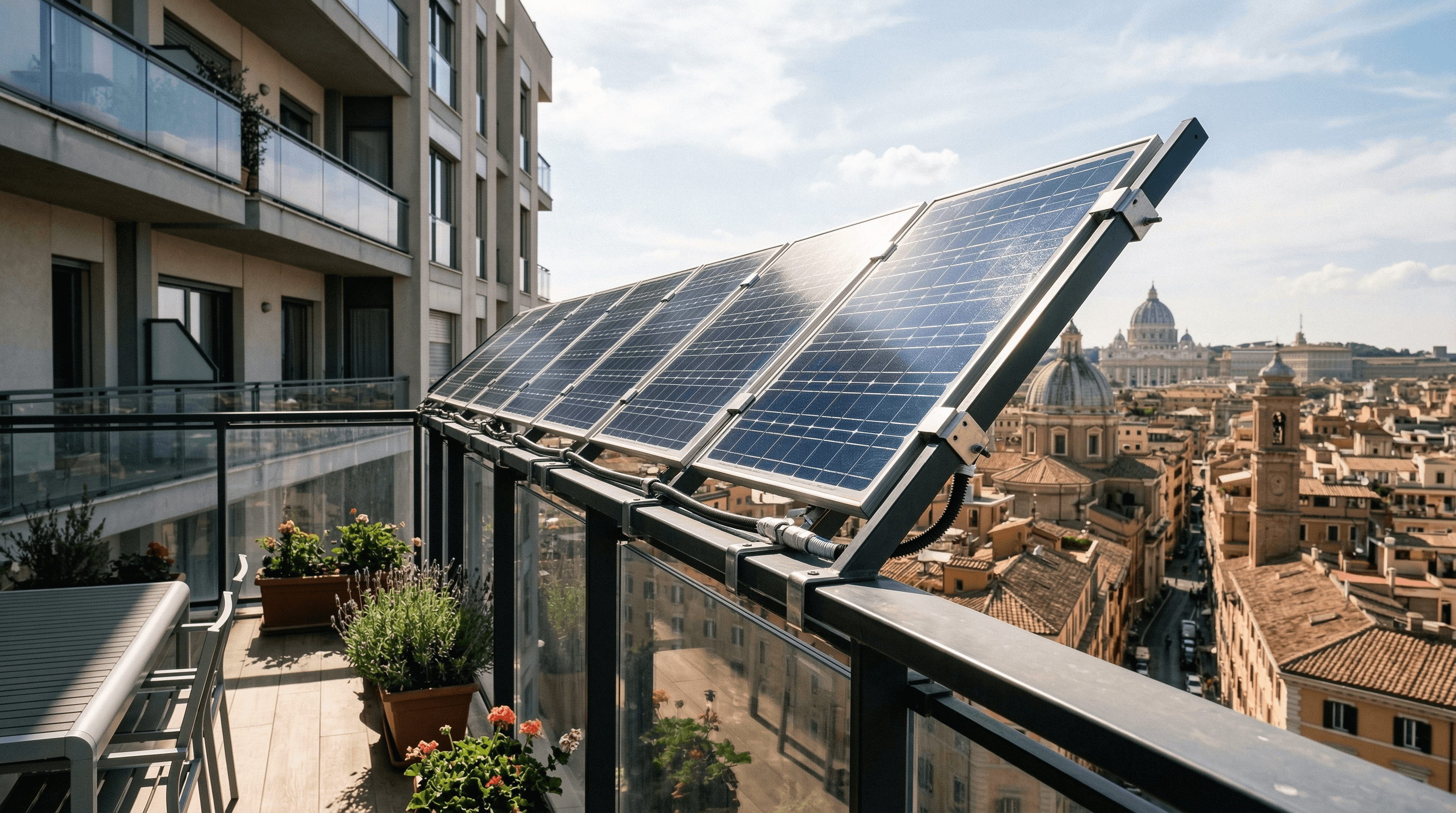 Fotovoltaico da balcone Plug & Play: conviene davvero? Calcolo dei costi e del rientro economico - immagine di copertina