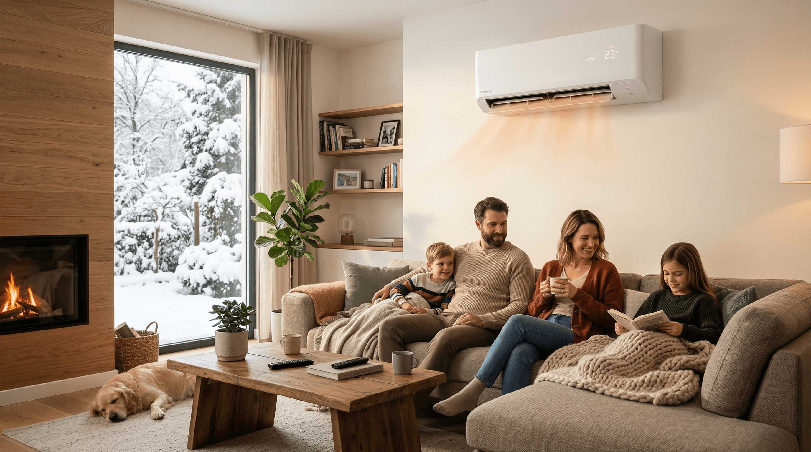 Riscaldare casa con il condizionatore inverter in inverno: conviene rispetto al gas? - immagine di copertina