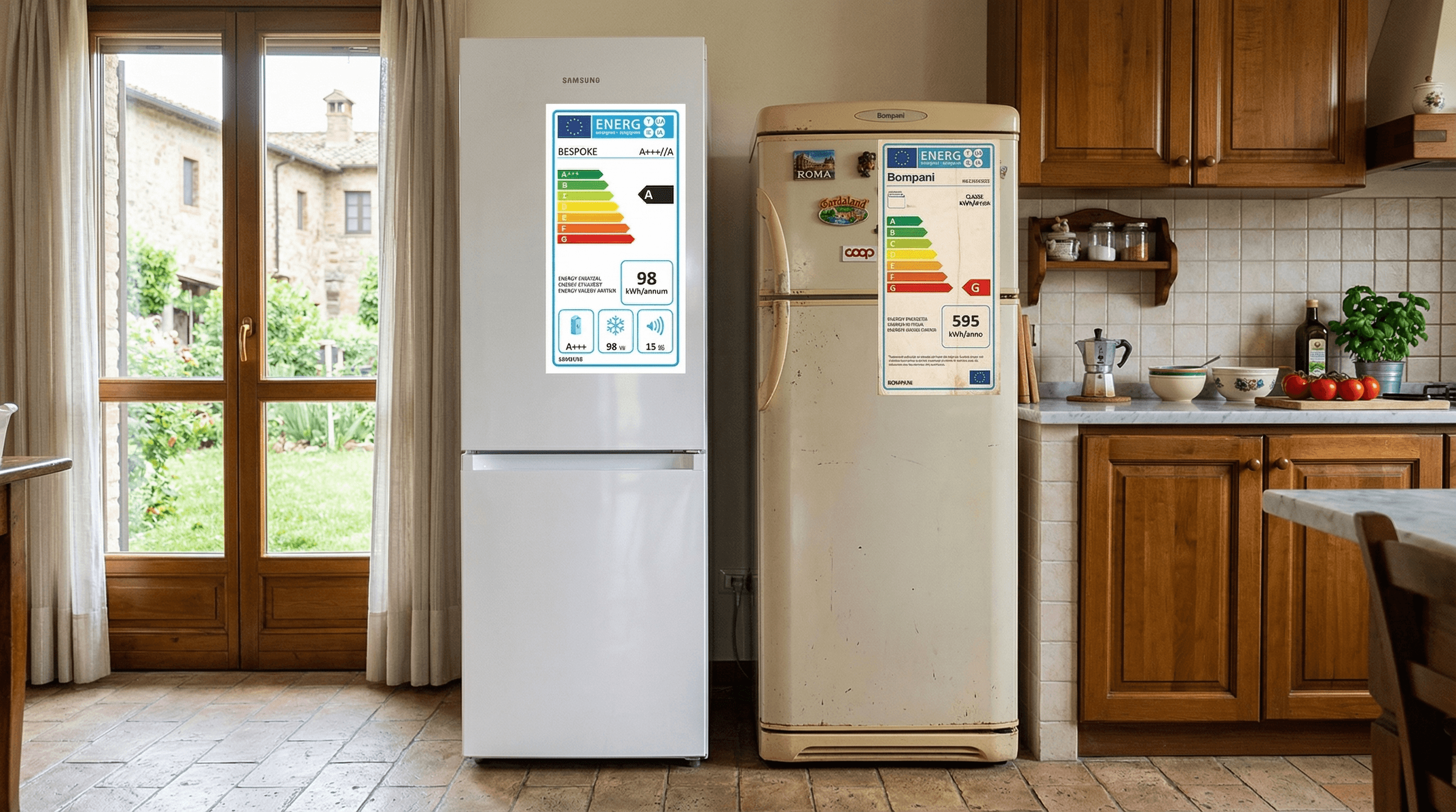 Sostituire un frigo vecchio (Classe G) con uno di Classe A: dopo quanti anni si recupera la spesa? - immagine di copertina